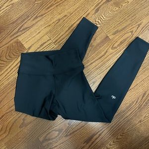 ALO Black High-waist Airlift leggings